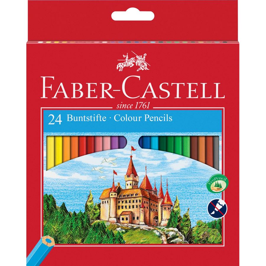Faber-Castell - Classic Colour Buntstift, 24er Kartonetui
