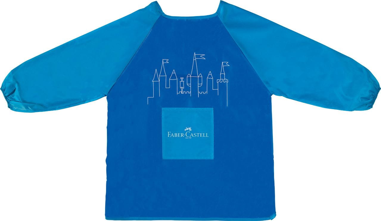 Faber-Castell - Malschürze für Kinder, blau