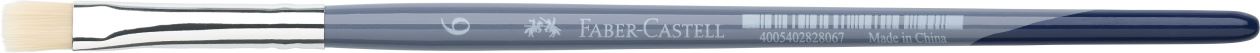 Faber-Castell - Flachpinsel, Größe 6