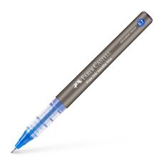 Faber-Castell - Roller à encre liquide bleu 0,7 Needle