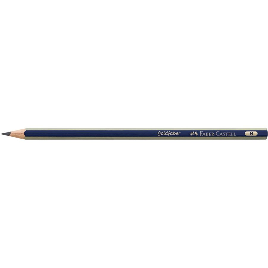Faber-Castell - Crayon graphite Goldfaber H