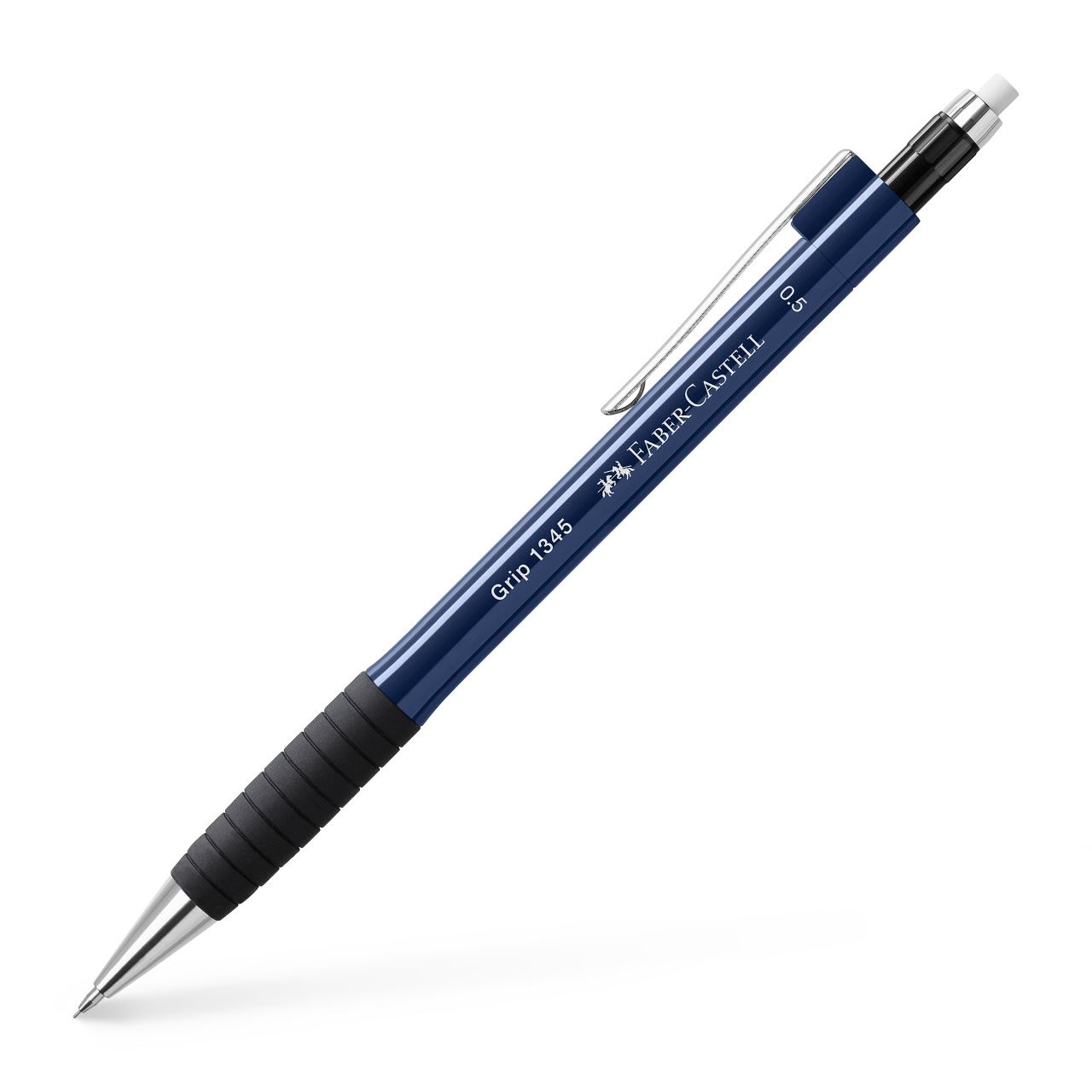 Faber-Castell - Druckbleistift Grip 1345, 0.5 mm, navy blue