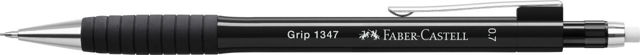 Faber-Castell - Druckbleistift Grip 1347, 0.7 mm, schwarz