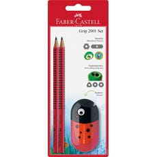 Faber-Castell - BC 1x gomme + 2x Grip 2001