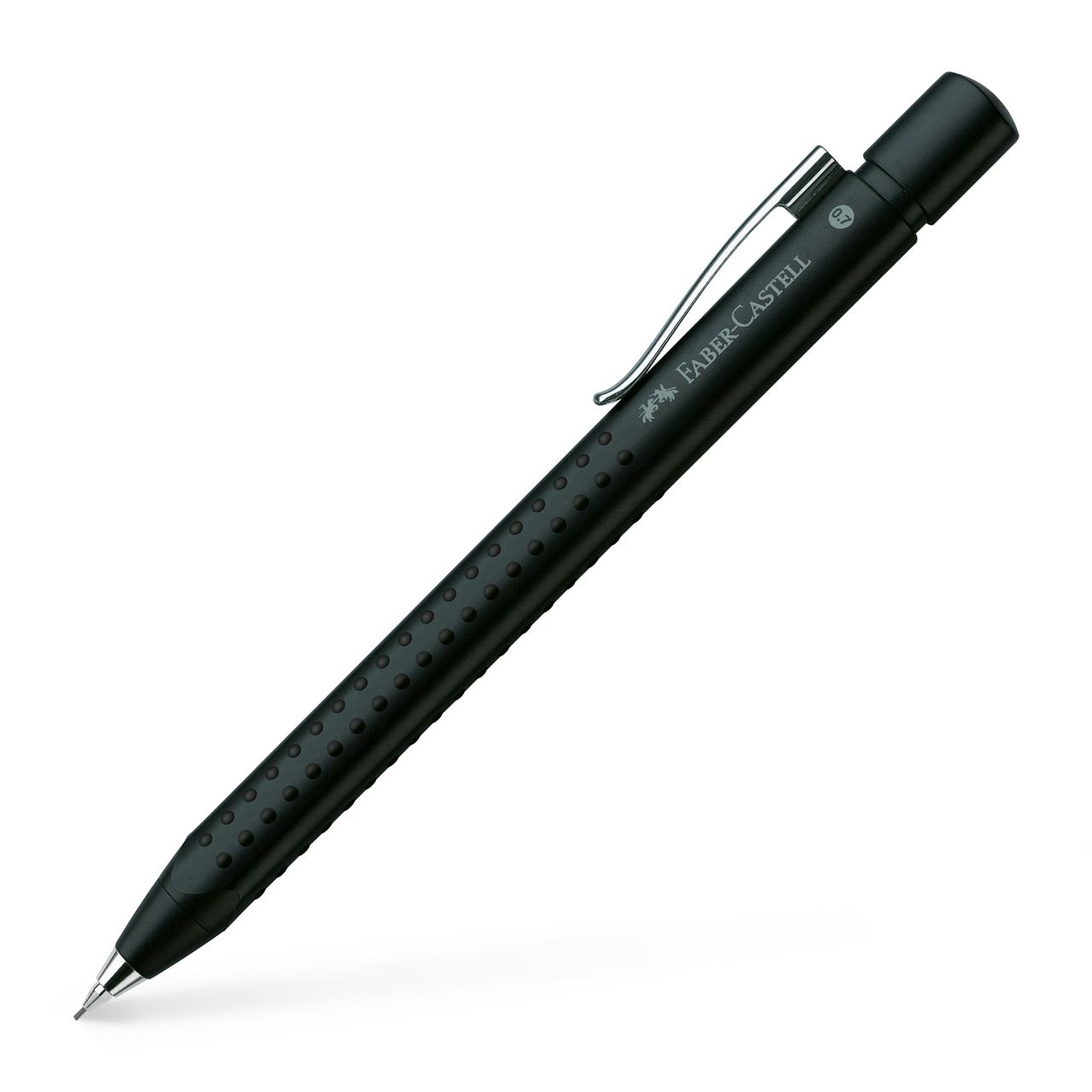 Faber-Castell - Grip 2011 Druckbleistift, 0.7 mm, schwarz