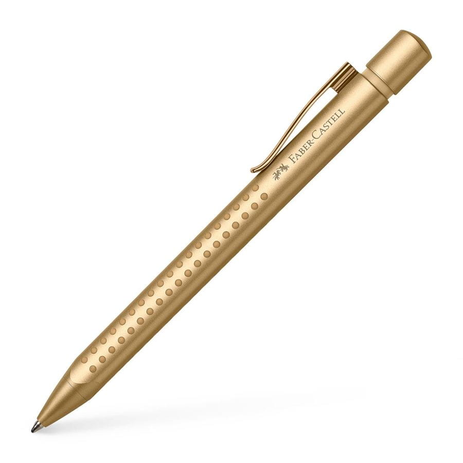 Faber-Castell - Stylo à bille Grip Edition, XB, or