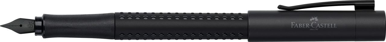 Faber-Castell - Stylo-plume Grip Edition, largeur de plume M, all black