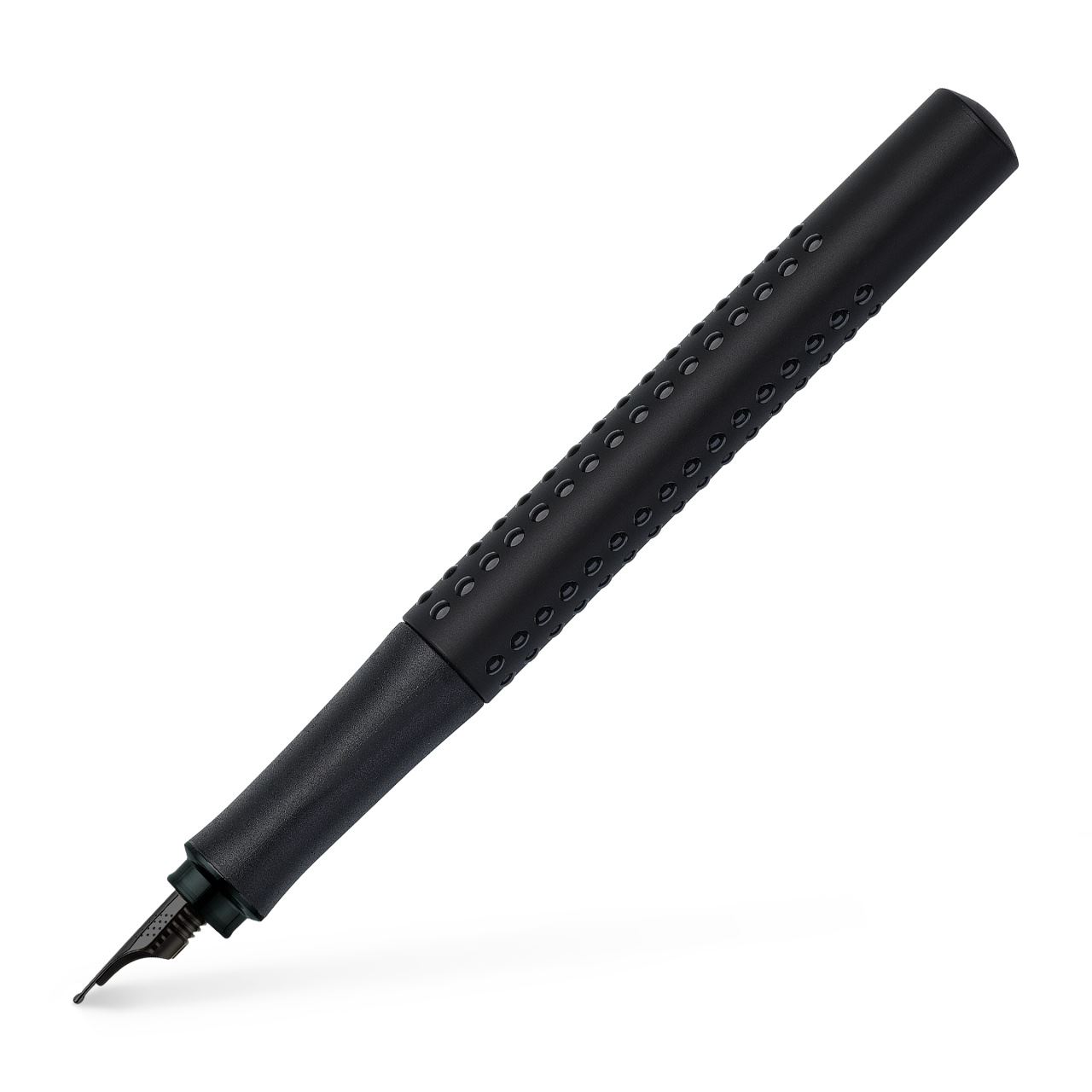 Faber-Castell - Stylo-plume Grip Edition, largeur de plume EF, all black