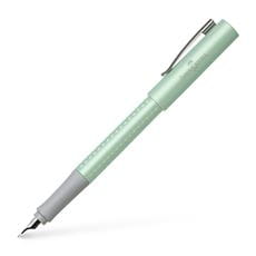 Faber-Castell - Stylo-plume Grip Pearl Edition B menthe
