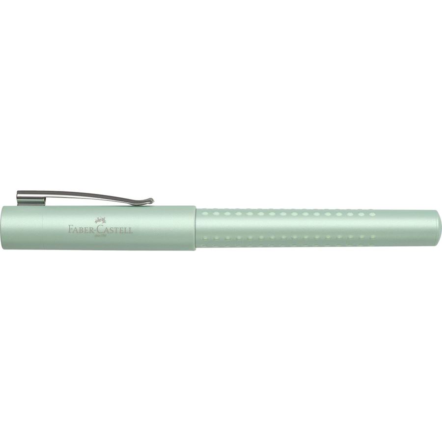 Faber-Castell - Stylo-plume Grip Pearl Edition B menthe