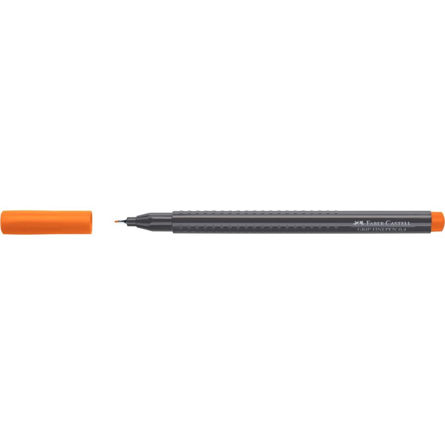 Faber-Castell - Grip Finepen 0,4mm orange