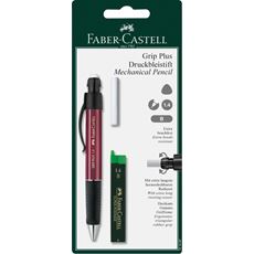 Faber-Castell - Porte-Mine Grip Plus 1.4 + mines + gomme