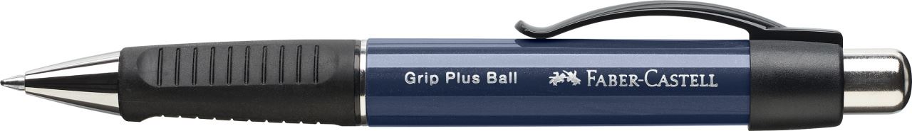 Faber-Castell - Grip Plus Ball Kugelschreiber, M, navy blue