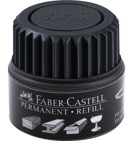 Faber-Castell - Encrier recharge Grip Permanent 1505 noir