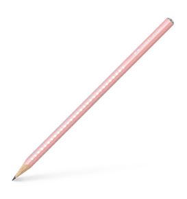 Faber-Castell - Crayon graphite Sparkle pearl rose poudré