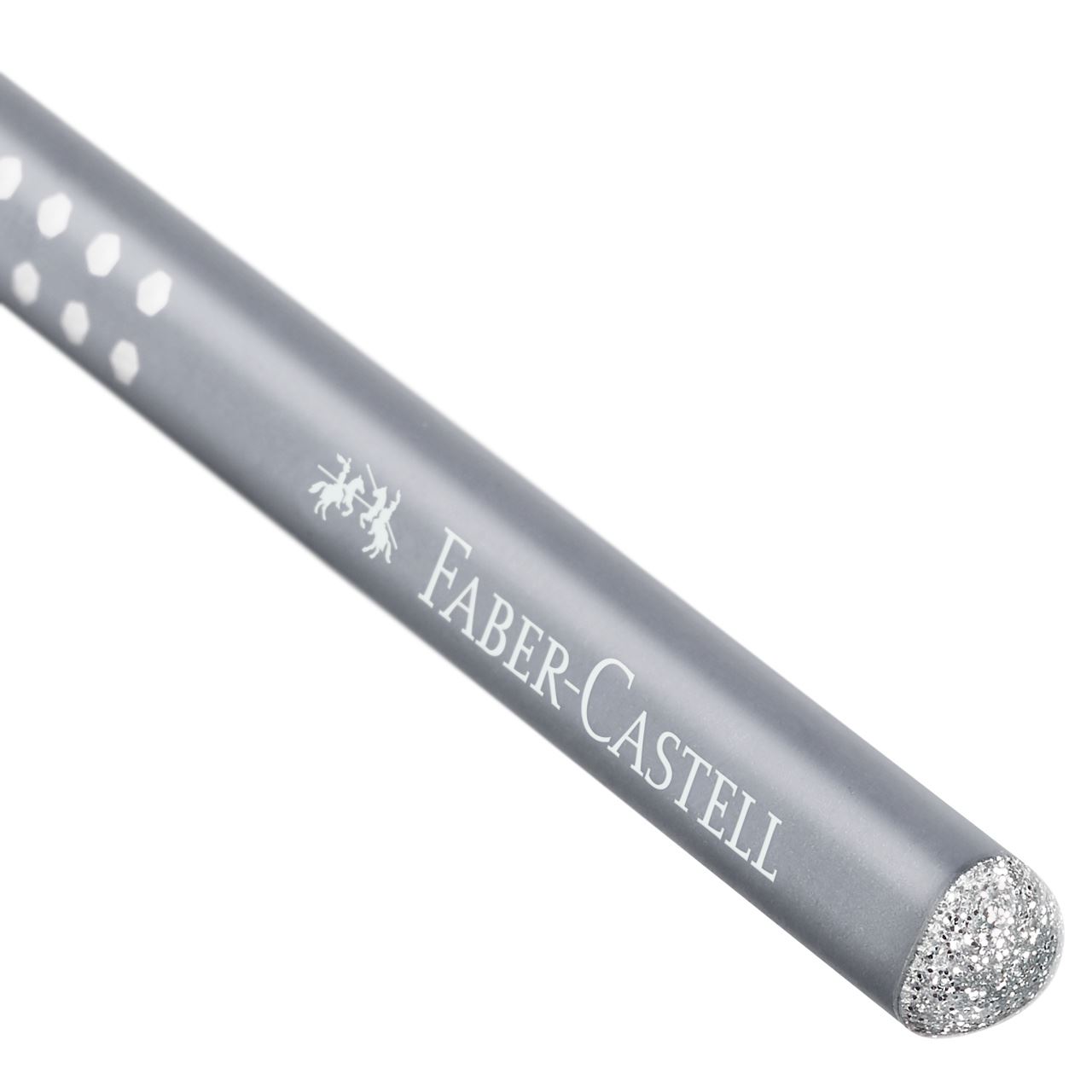 Faber-Castell - Crayon graphite Sparkle pearl gris