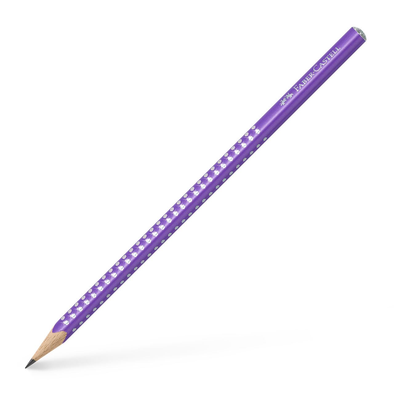 Faber-Castell - Crayon graphite Sparkle pearl violet