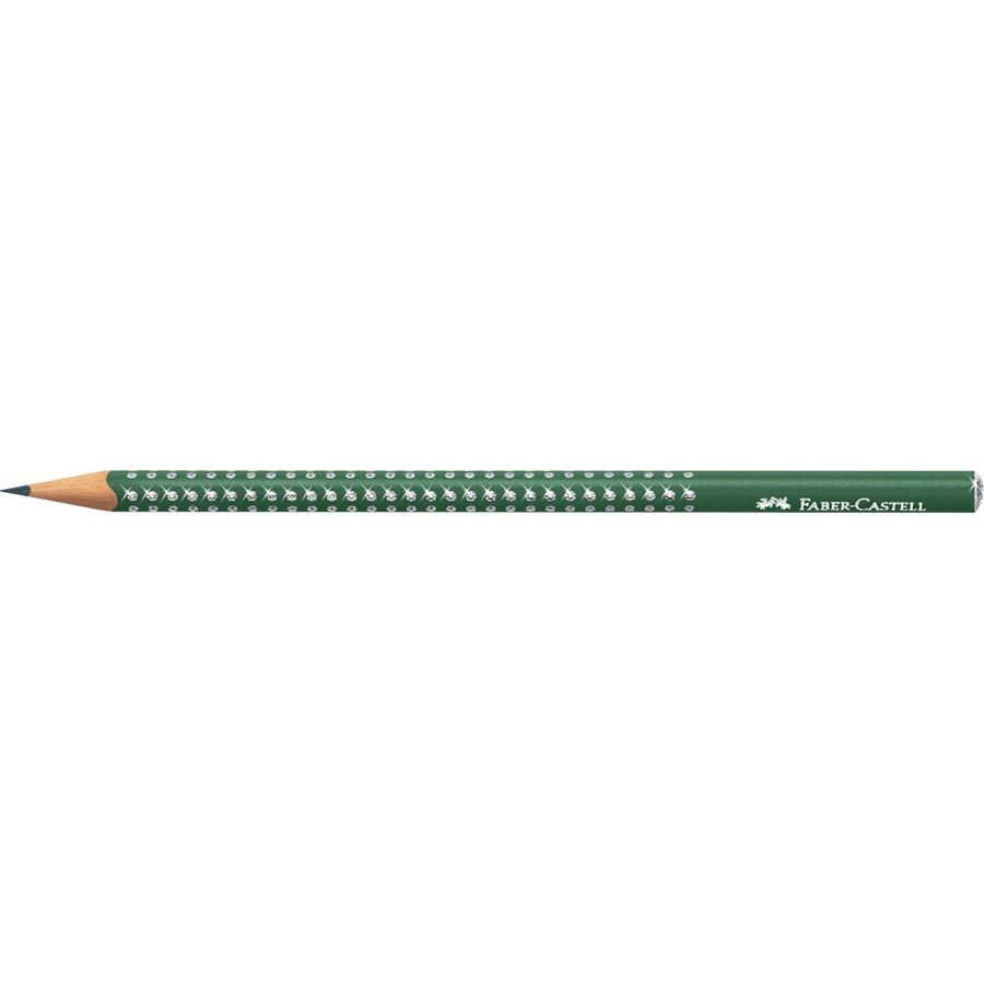 Faber-Castell - Crayon graphite Sparkle forest green