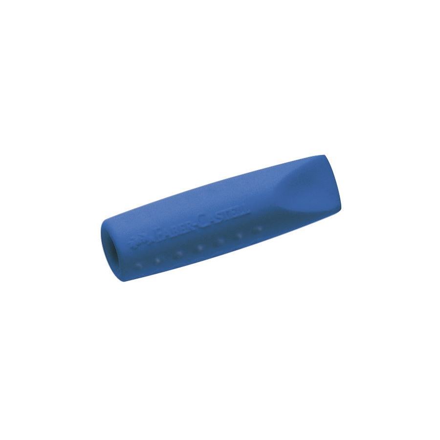 Faber-Castell - Grip 2001 Eraser Cap Radierer, 2x grau/rot oder grau/blau