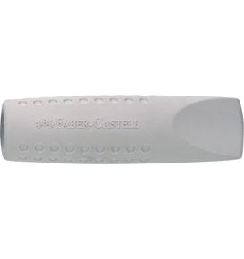 Faber-Castell - Gomme capuchon Jumbo Grip gris