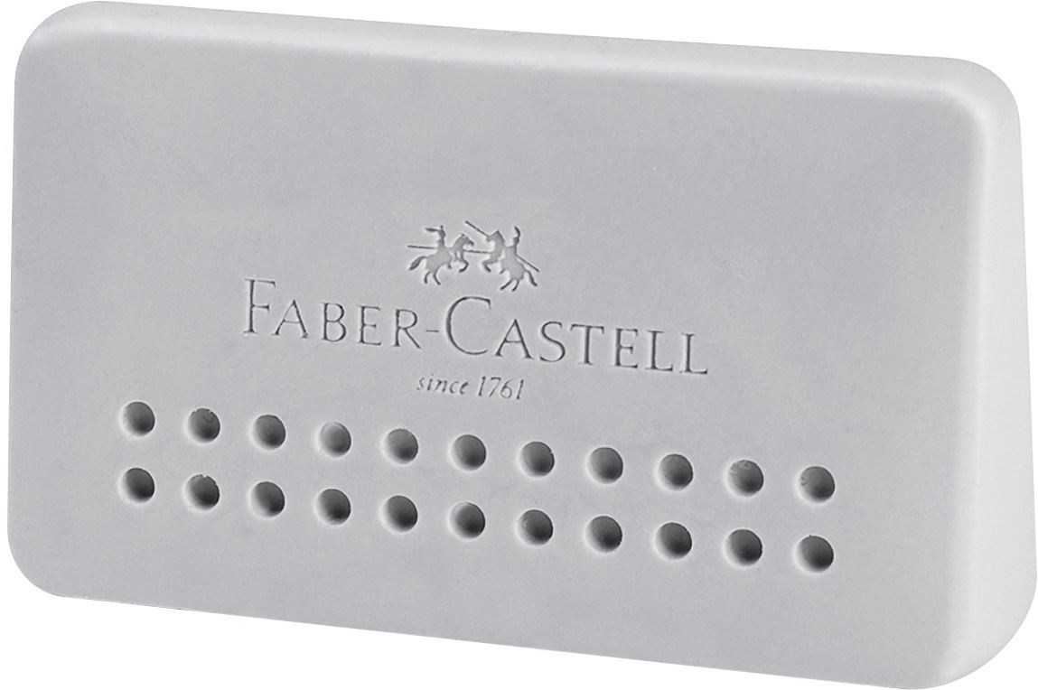 Faber-Castell - Gomme Grip 2001 Edge, gris