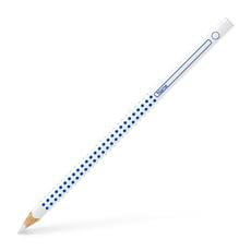 Faber-Castell - Crayon de couleur Grip pour ardoise blanc