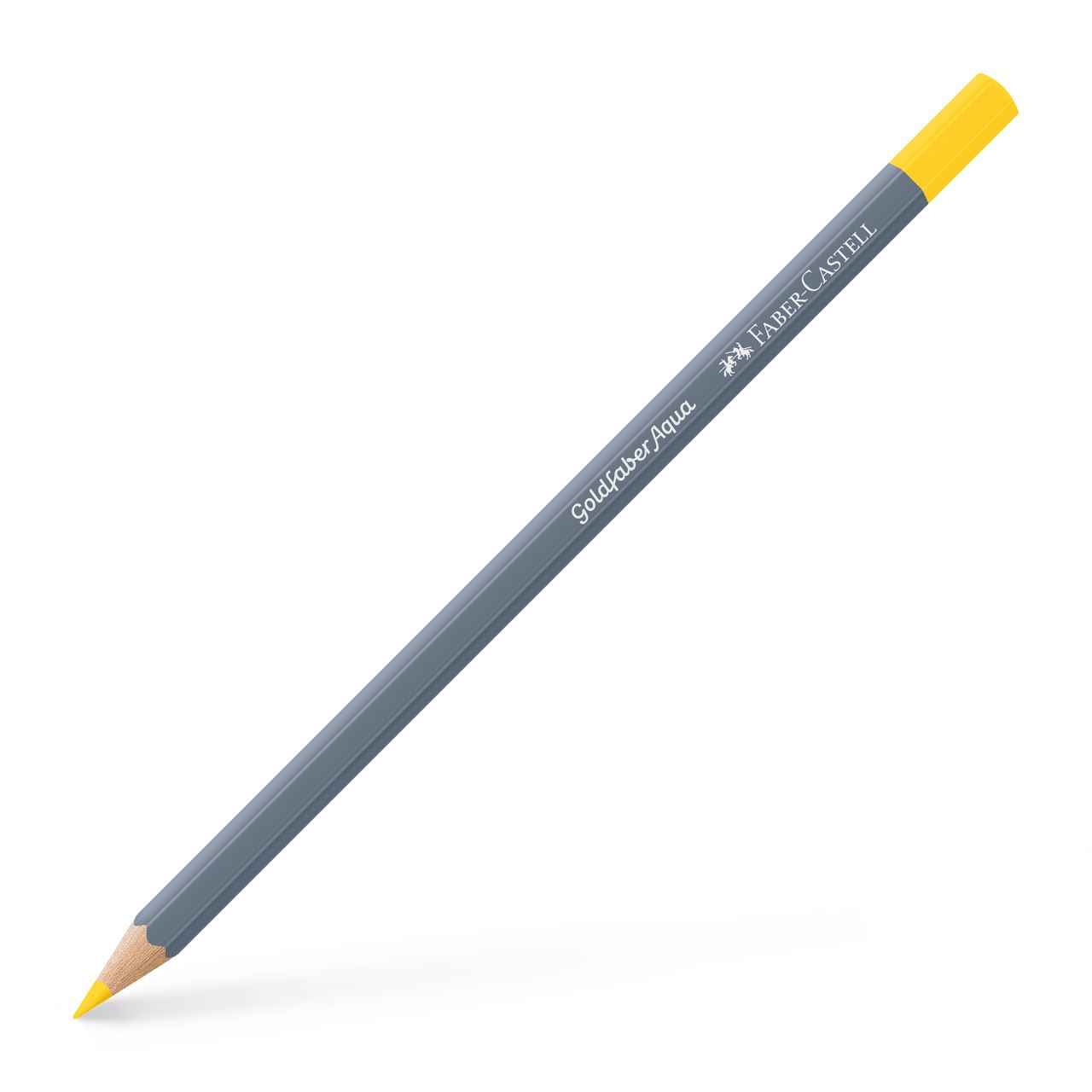 Faber-Castell - Crayon Goldfaber Aqua jaune cadmium claire