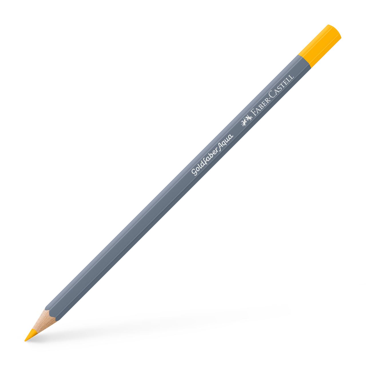 Faber-Castell - Crayon Goldfaber Aqua jaune cadmium foncé
