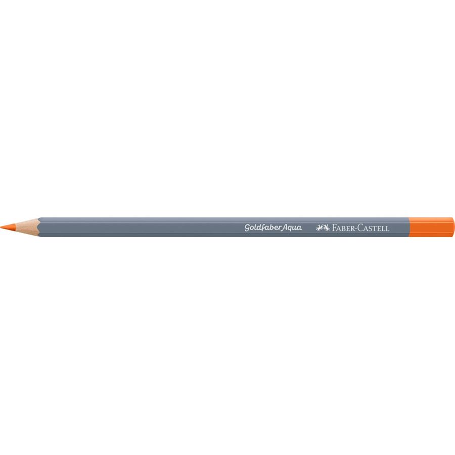 Faber-Castell - Crayon Goldfaber Aqua orange cadmium foncé
