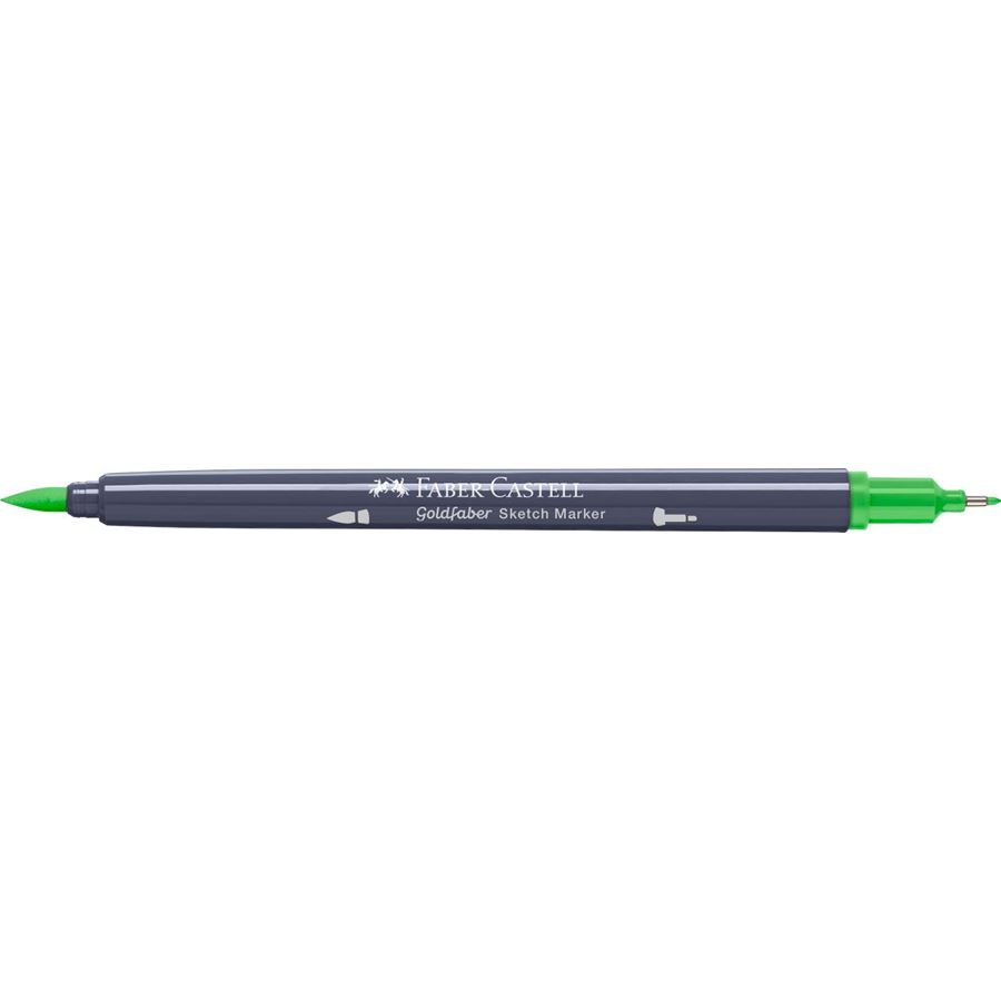 Faber-Castell - Goldfaber Sketch double pointe, 112 leaf green