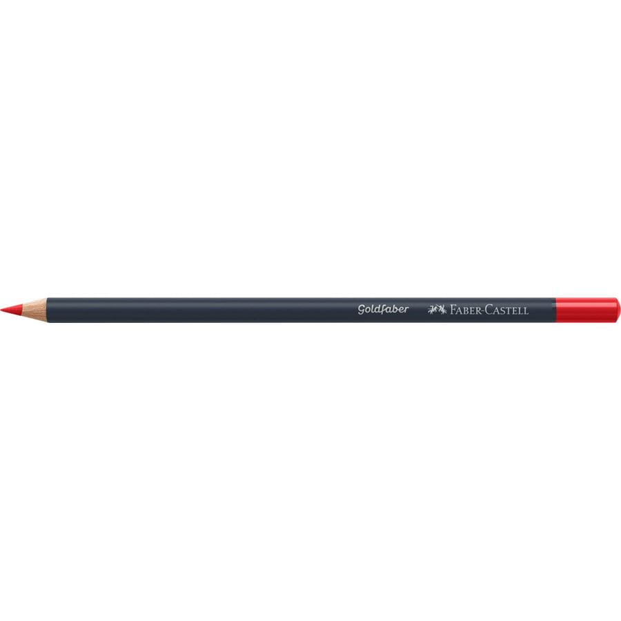Faber-Castell - Crayon de couleur Goldfaber rouge géranium clair