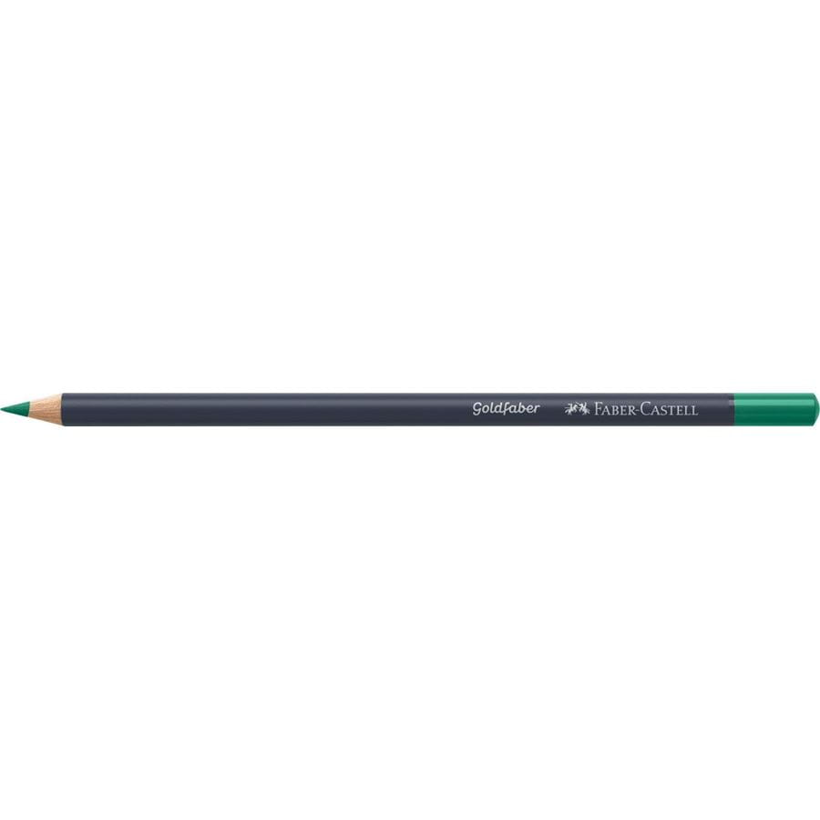 Faber-Castell - Crayon de couleur Goldfaber vert phtalo clair