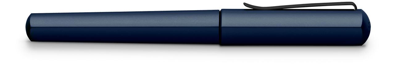 Faber-Castell - Stylo-plume Hexo bleu, taille de plume moyenne