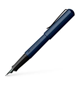 Faber-Castell - Stylo-plume Hexo bleu, taille de plume fine