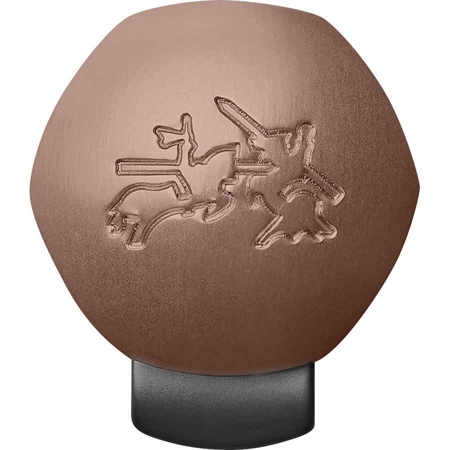 Faber-Castell - Stylo-plume Hexo bronze, taille de plume extra-fine