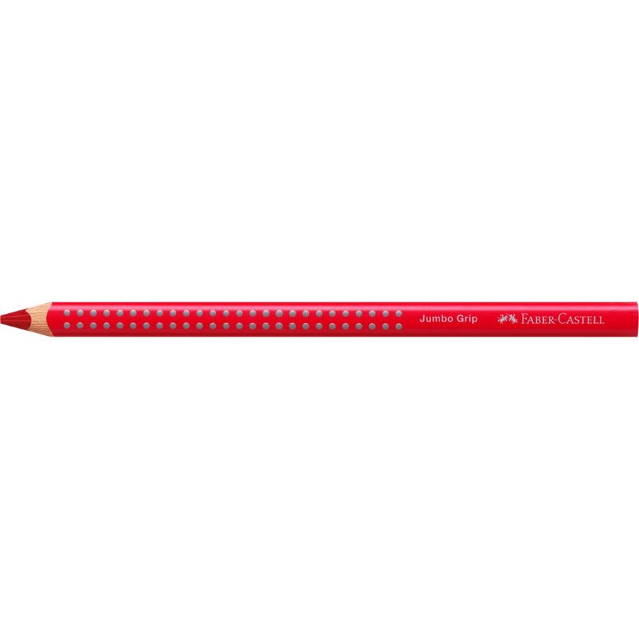 Faber-Castell - Crayon de couleur Jumbo Grip Rouge pastèque