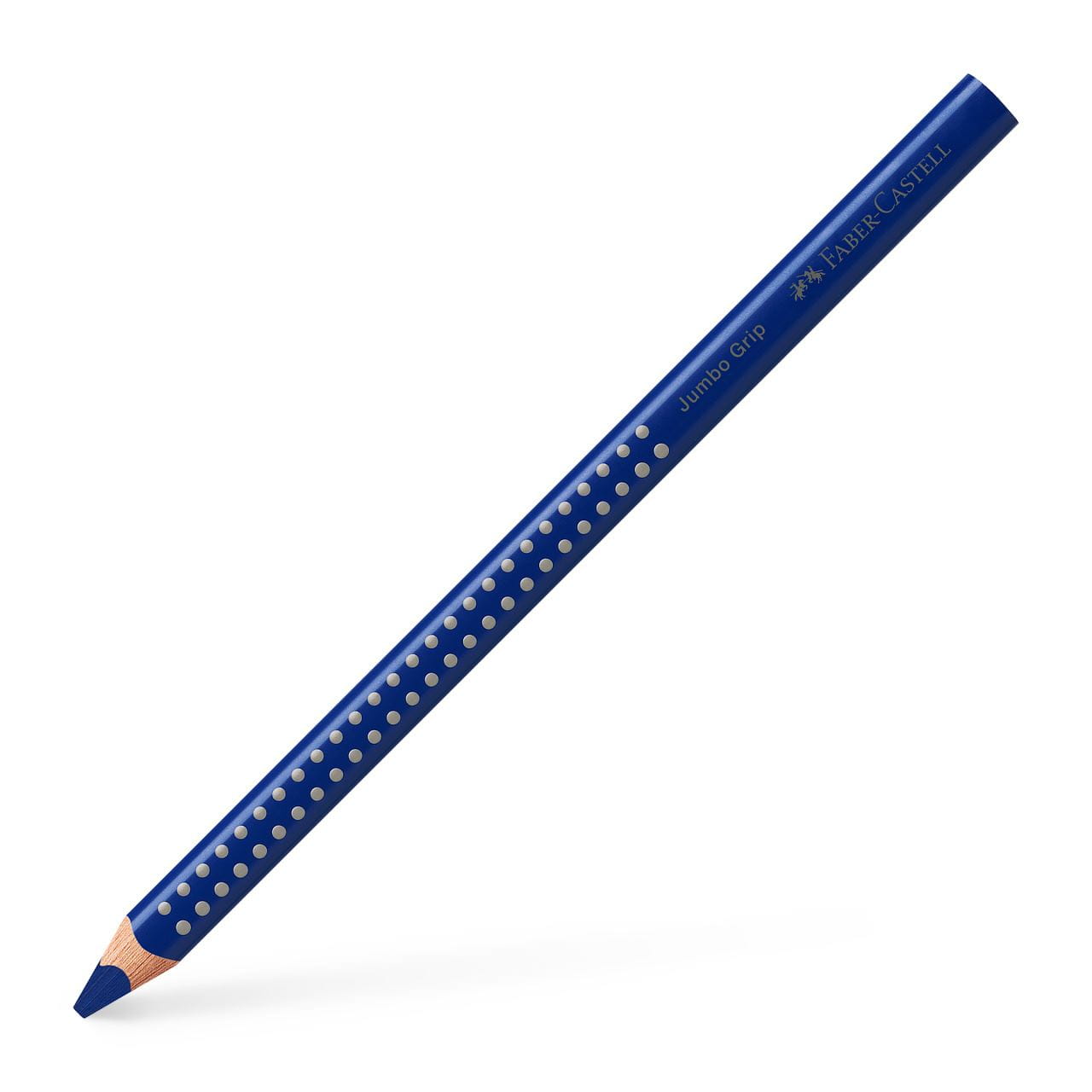 Faber-Castell - Crayon de couleur Jumbo Grip bleu héliorougeâtre