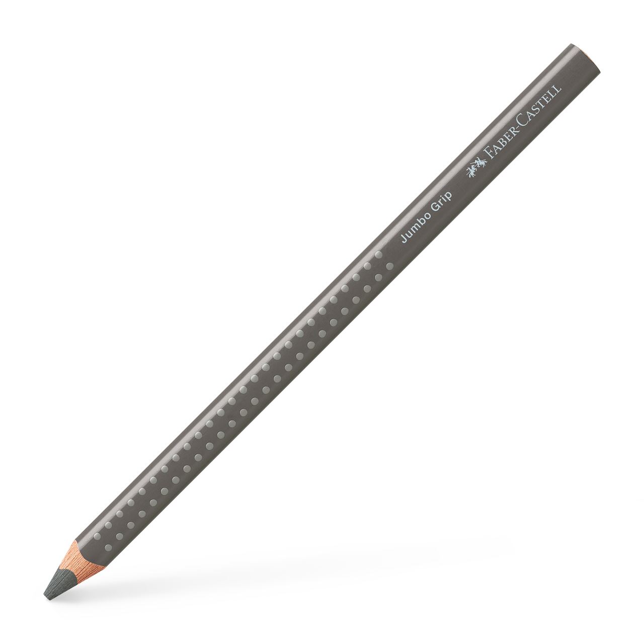 Faber-Castell - Crayon de couleur Jumbo Grip gris chaud