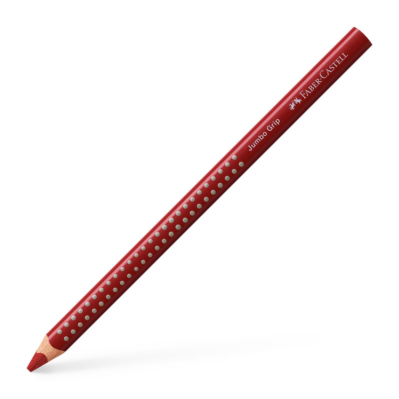 Faber-Castell - Crayon de couleur Jumbo Grip rouge indien