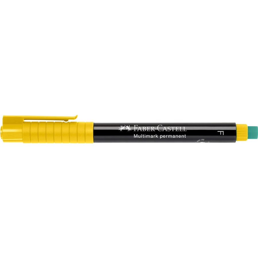 Faber-Castell - Multimark Folienstift permanent, F, gelb