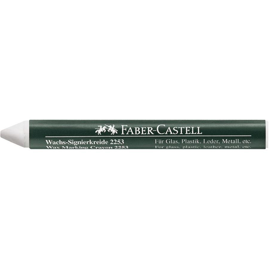Faber-Castell - Craie a la cire 2253 blanc