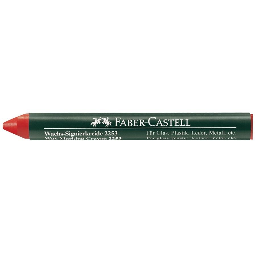 Faber-Castell - Wachssignierkreide, rot