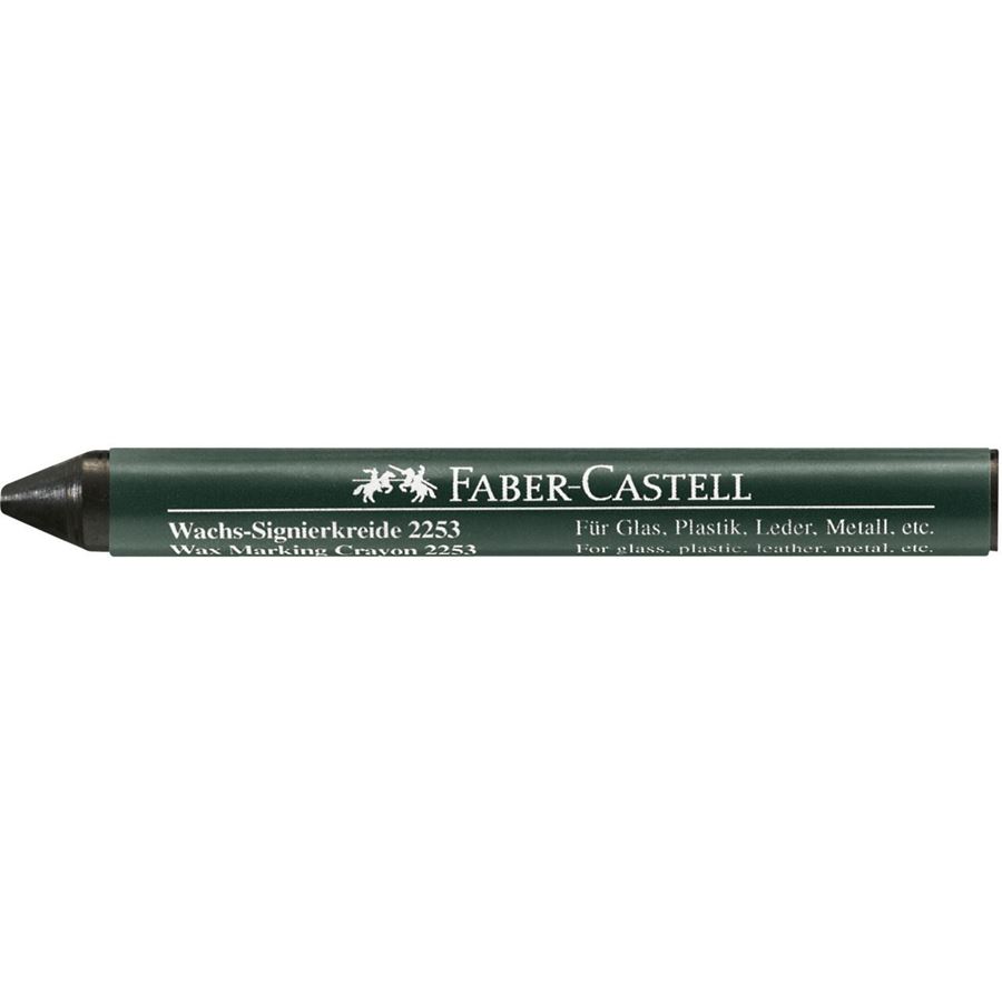 Faber-Castell - Craie a la cire 2253 noir