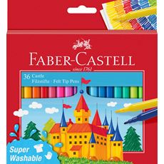 Faber-Castell - Filzstift Castle 36er Kartonetui