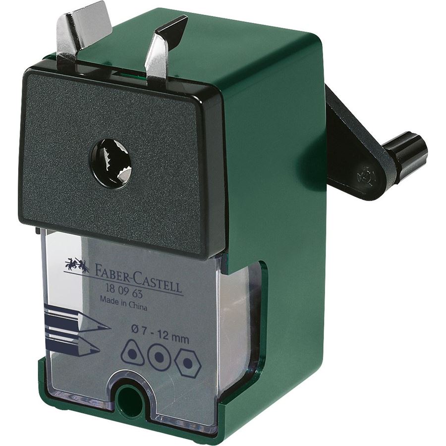 Faber-Castell - Machine à tailler verte petit modèle