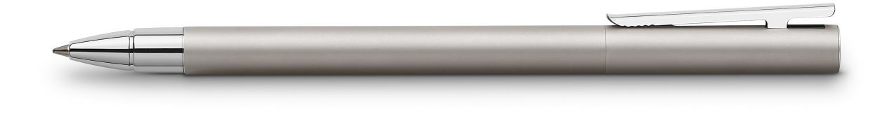 Faber-Castell - Neo Slim Edelstahl Tintenroller, silber matt