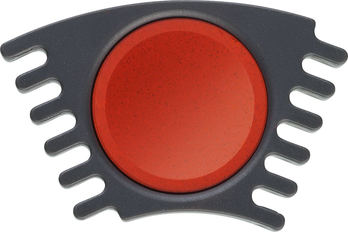 Faber-Castell - Boîte de couleurs Connector couleur rouge cinabre obscur