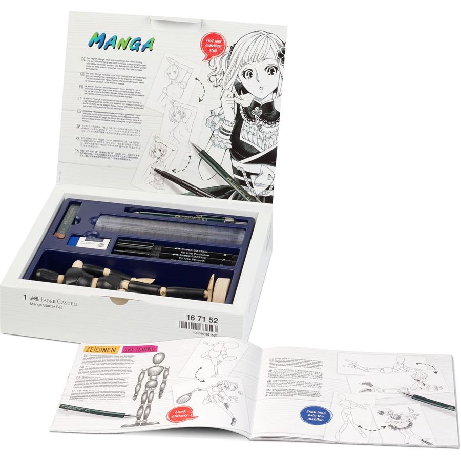 Faber-Castell - Manga kit pour apprendre