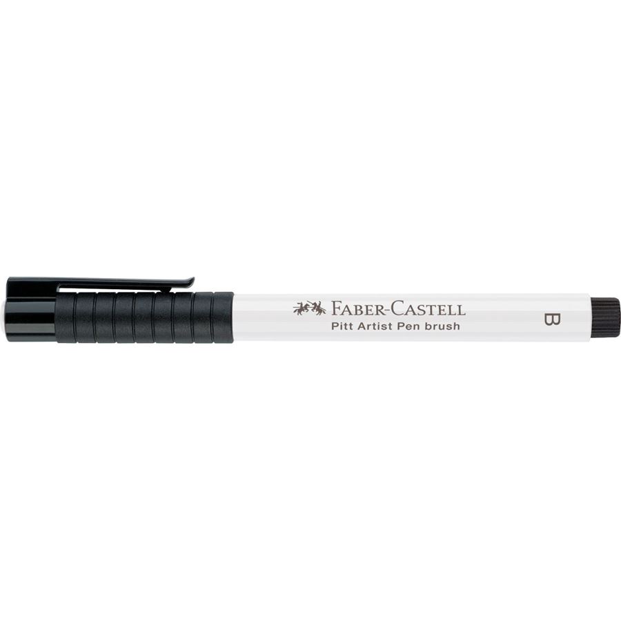 Faber-Castell - Pitt Artist Pen Brush Tuschestift, weiß