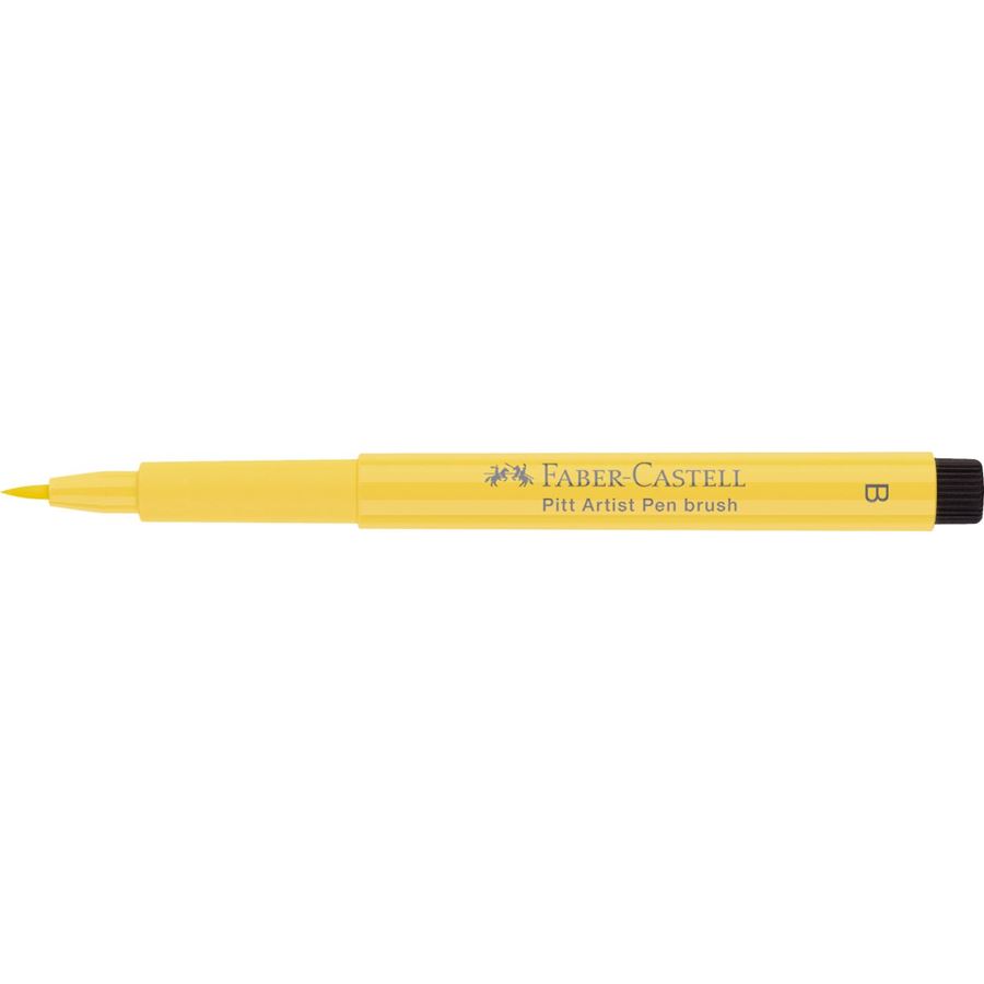 Faber-Castell - Pitt Artist Pen Brush Tuschestift, kamiumgelb dunkel